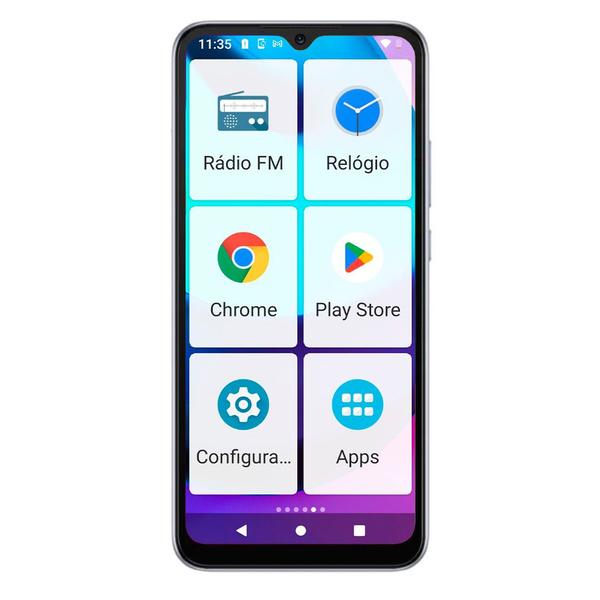 Imagem de Smartphone para Idoso Sistema Simples Android 32gb de Memoria