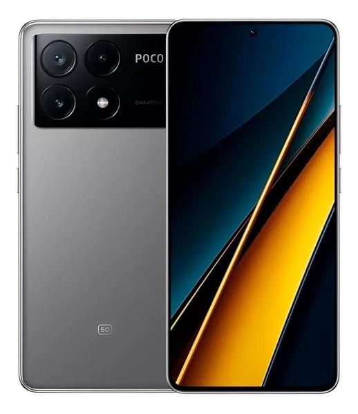 Imagem de Smartphone Poc-X6 Pro 5G Dual SIM 512 GB Cinza escuro 12 GB RAM