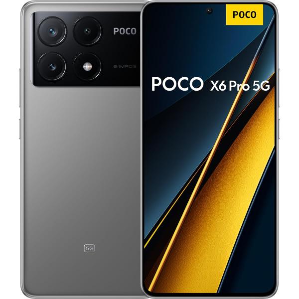 Imagem de Smartphone Poco X6 Pro 256GB, 8GB RAM, Tela 6,67"