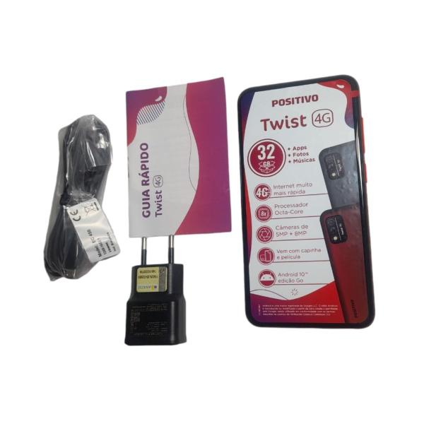 Imagem de Smartphone Positivo Twist S509 4G Vermelho 32GB