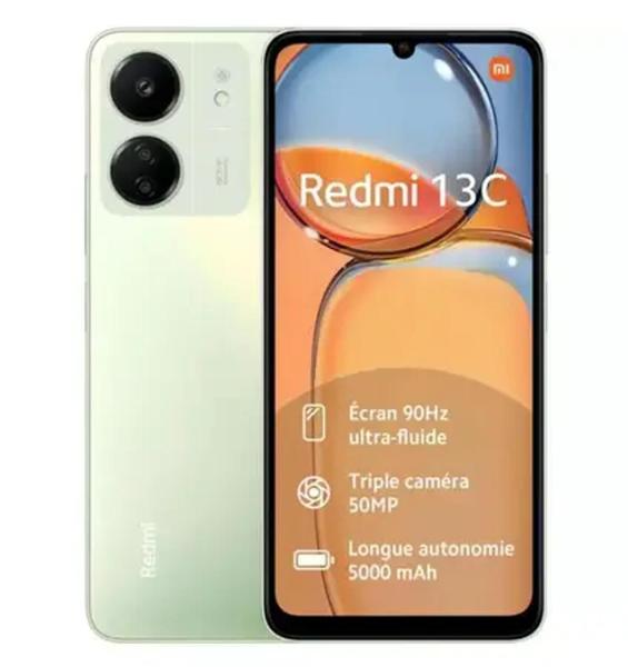 Imagem de Smartphone r e d m i 13c 256GB de Rom 8GB de Ram verde