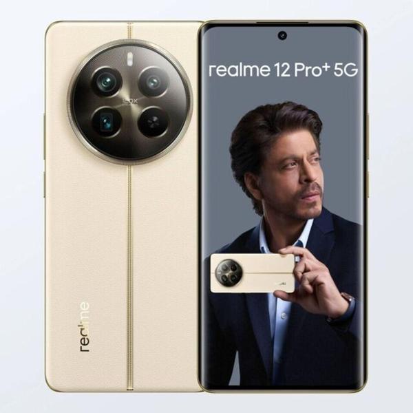 Imagem de Smartphone Realme 12 Pro Plus 5G - 512GB - 12GB Ram (Versao Global) Sunrise Beige (Bege)