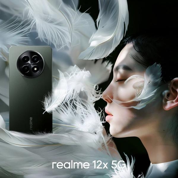 Imagem de Smartphone Realme 12x 5G  Potência, Design e Inovação para Sua Mão!