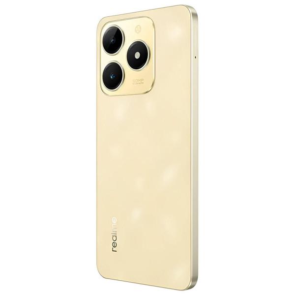 Imagem de Smartphone Realme C61 RMX3930 256GB 6GB RAM Dual SIM NFC Tela 6.74" (Sparkle Gold) Dourado