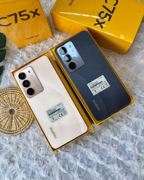 Smartphone Realme C75X 256GB 128GB 16GB RAM BOOST IP69 Prova dágua