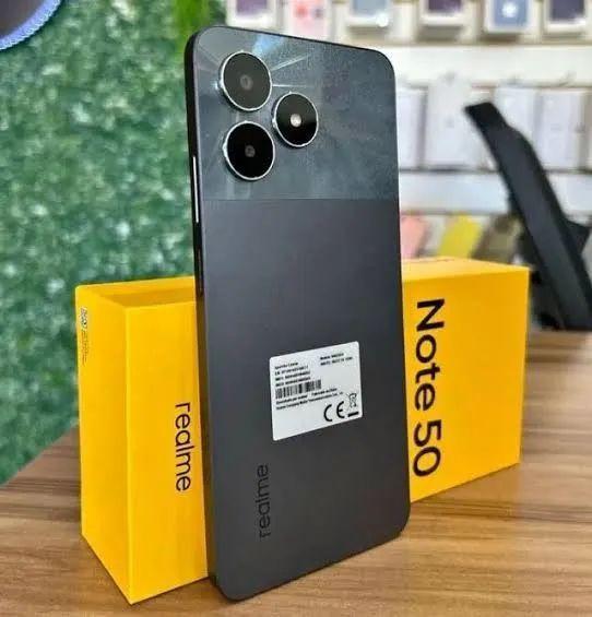 Imagem de Smartphone Realme Note 50 4GB/128GB, câmera 13MP, bateria 5000mAh, c/ capinah e pelicula