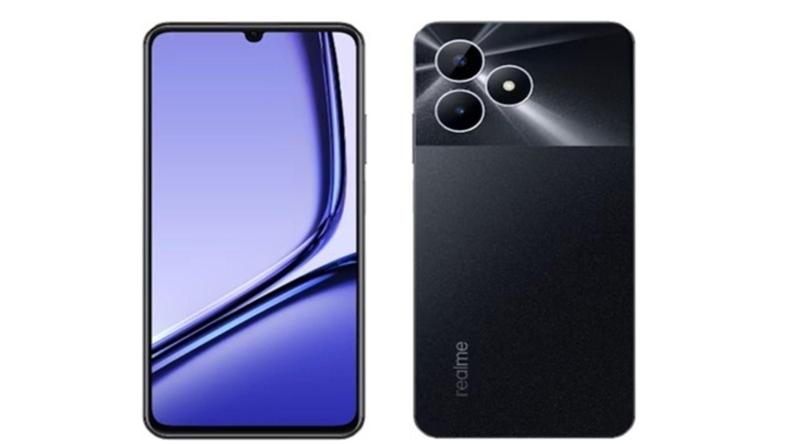 Imagem de Smartphone Realme Note 50 4GB/128GB, câmera 13MP, bateria 5000mAh, Midnight black