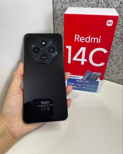 Imagem de Smartphone Redmi14C 128GB + 8GB Ram Camera 50MPX Premium Design performance tela 120Hz lançamento versão Global