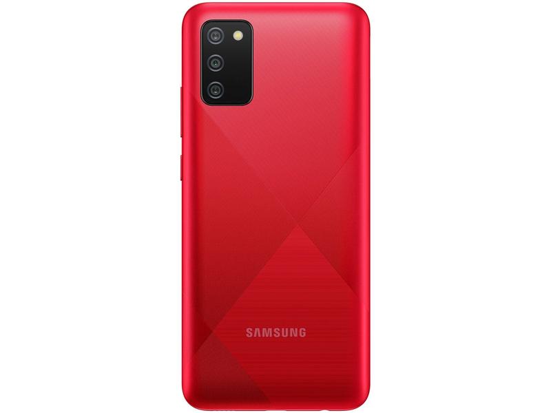 Imagem de Smartphone Samsung Galaxy A02s 32GB Vermelho 4G - Octa-Core 3GB RAM 6,5” Câm. Tripla + Selfie 5MP