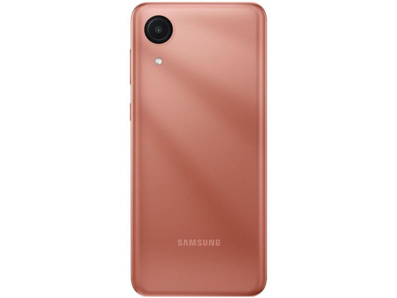 Imagem de Smartphone Samsung Galaxy A03 Core 32GB Cobre Octa-Core 2GB RAM 6,5” Câm. 8MP + Selfie 5MP