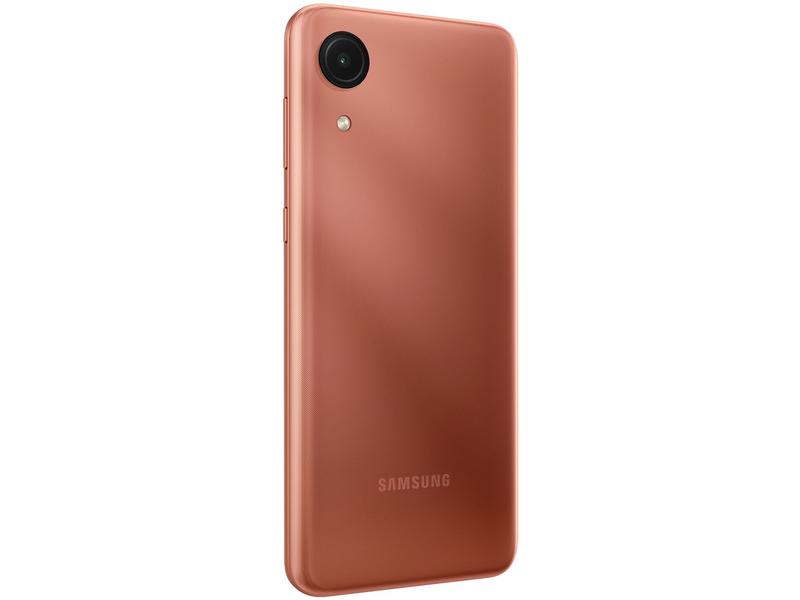 Imagem de Smartphone Samsung Galaxy A03 Core 32GB Cobre Octa-Core 2GB RAM 6,5” Câm. 8MP + Selfie 5MP