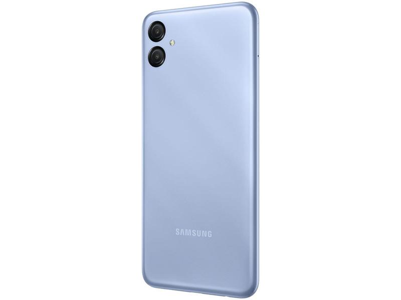 Imagem de Smartphone Samsung Galaxy A04e 64GB Azul 4G - Octa-Core 3GB RAM 6,5” Câm. Dupla + Selfie 5MP