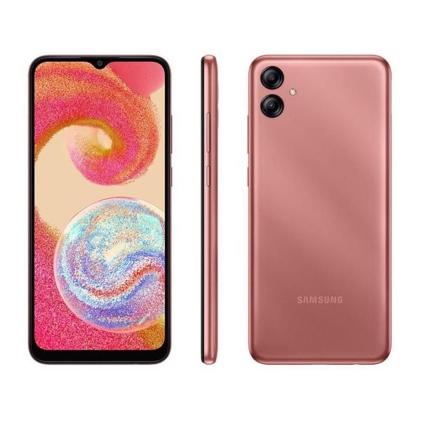 Imagem de Smartphone Samsung Galaxy A04e Cobre 64GB 3GB RAM SM-A042