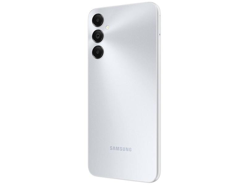 Imagem de Smartphone Samsung Galaxy A05s 6,7" 128GB Prata 6GB RAM Câm. Tripla 50MP + Selfie 13MP Bateria 5000mAh Dual Chip