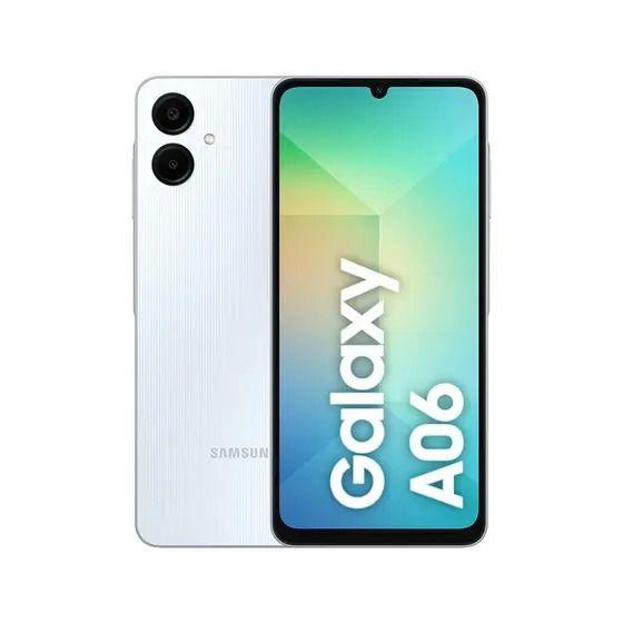 Smartphone Samsung Galaxy A06 128GB - Branco, 4G, RAM 4GB, Câmera 50MP + Selfie 8MP, Tela ... Smartphone Samsung Galaxy A06 128GB - Branco, 4G, RAM 4GB, Câmera 50MP + Selfie 8MP, Tela ...