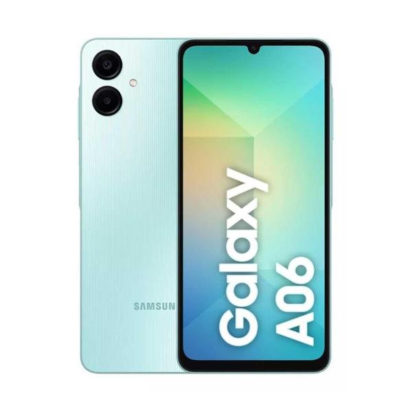 Imagem de Smartphone Samsung Galaxy A06 4G 128GB 4GB RAM - Verde Claro