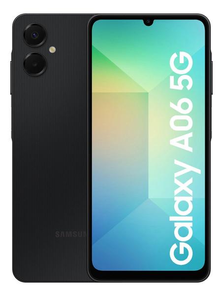 Smartphone samsung galaxy a06 5g 128gb dual sim preto