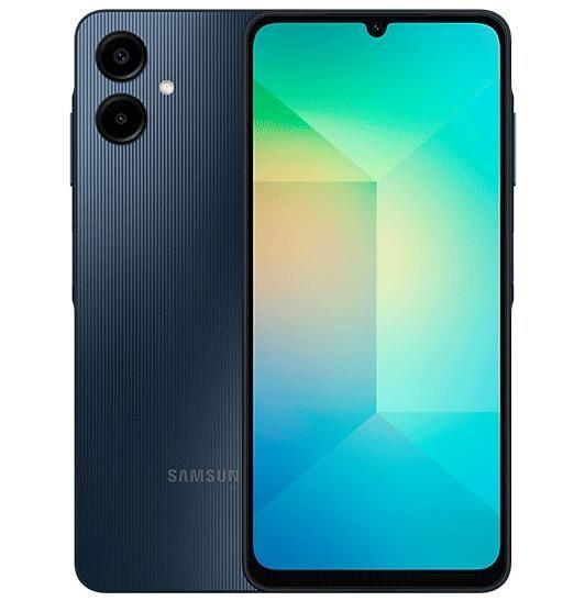 Imagem de Smartphone Samsung Galaxy A06 6,7” 128 GB, Android 14 Azul Escuro