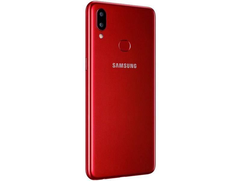 Imagem de Smartphone Samsung Galaxy A10s 32GB Vermelho Absurdo 4G 2GB RAM Tela 6,2” Câm. Dupla