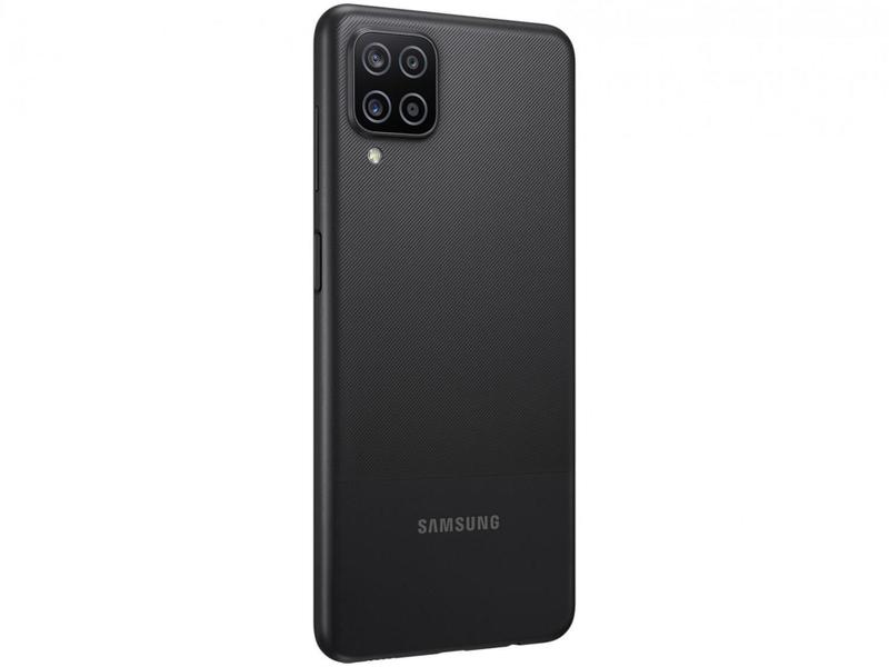 Imagem de Smartphone Samsung Galaxy A12 64GB Preto 4G - Octa-Core 4GB RAM 6,5” Câm. Quádrupla + Selfie 8MP