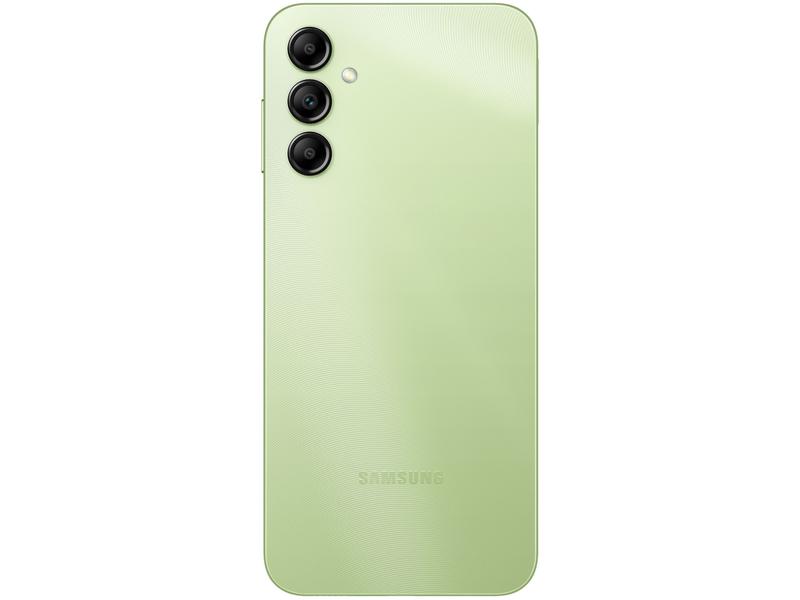 Imagem de Smartphone Samsung Galaxy A14 128GB Verde Lima 5G Octa-Core 4GB RAM 6,6" Câm. Tripla + Selfie 13MP