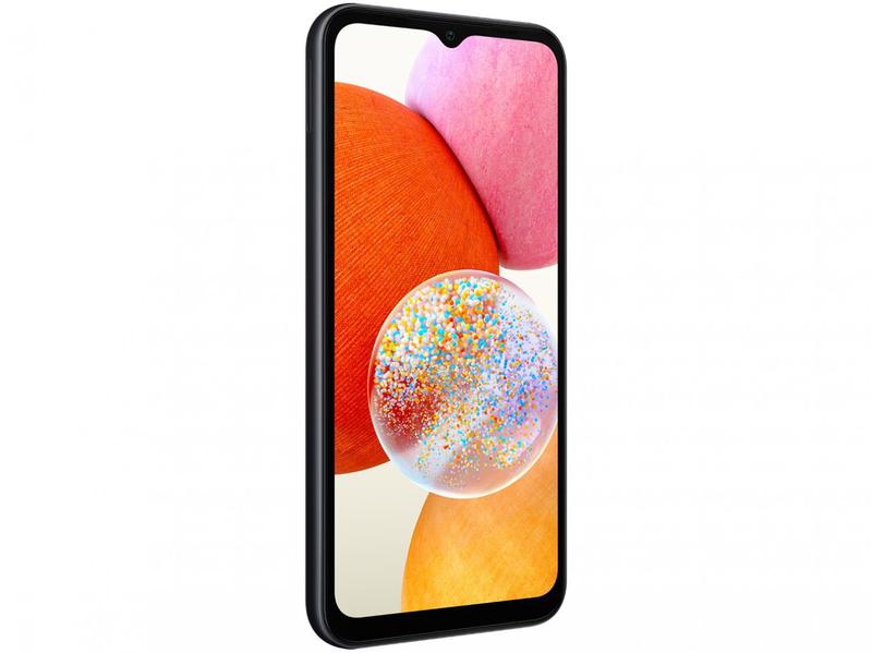 Imagem de Smartphone Samsung Galaxy A14 64 GB Preto 4G Octa-Core 4GB RAM 6,6" Câm. Tripla + Selfie 13MP Dual Chip