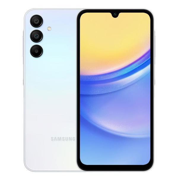 Imagem de Smartphone Samsung Galaxy A15 256GB Dual Chip 5G Tela 6.5" Câmera Tripla 50MP+5MP+2MP Azul Claro