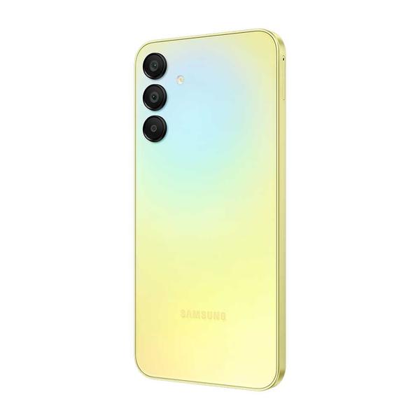 Imagem de Smartphone Samsung Galaxy A15 5G, 128GB, 4GB de RAM Tela 6,5", Câmera Traseira Tripla + Selfie de 13MP, Bateria de 5000mAh, Verde Claro