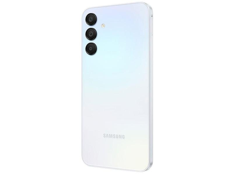 Imagem de Smartphone Samsung Galaxy A15 5G 128GB 4GB RAM Azul Claro com Smartwatch Galaxy Fit3 Grafite
