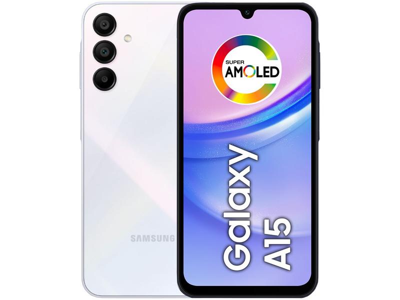 Smartphone Samsung Galaxy A15 6,5" 128GB Azul Claro 4G 4GB RAM Câm. Tripla 50MP + Selfie 1... Smartphone Samsung Galaxy A15 6,5" 128GB Azul Claro 4G 4GB RAM Câm. Tripla 50MP + Selfie 1...