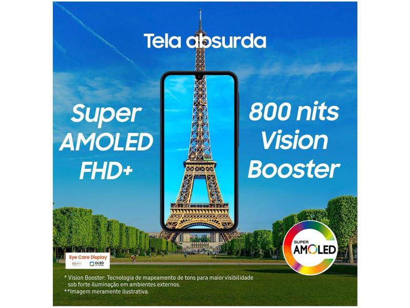 Imagem de Smartphone Samsung Galaxy A15 6,5" 128GB Verde Claro 4G 4GB RAM Dual Chip