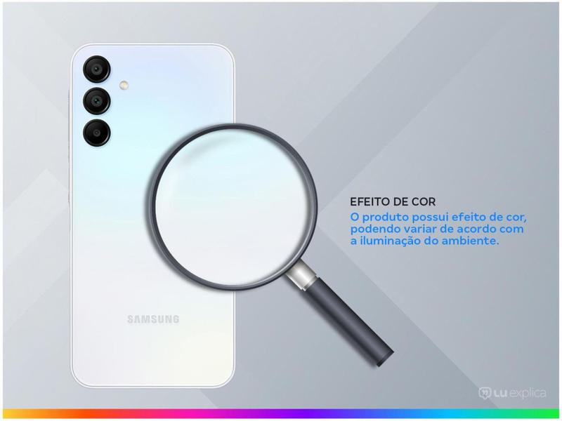 Imagem de Smartphone Samsung Galaxy A15 6,5" 256GB Azul Claro 8GB RAM Câm. Tripla 50MP + Selfie 13MP 5000mAh D