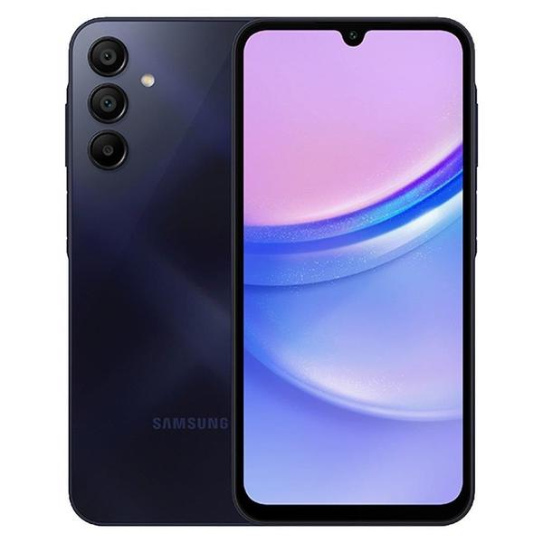 Imagem de Smartphone Samsung Galaxy A15 A155M Azul EscuroTela 6.5",Wi-Fi+NFC,Câm.Traseira Tripla,Câm.Frontal 13MP,4GB RAM,128GB