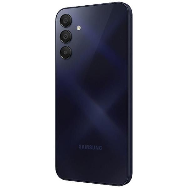 Imagem de Smartphone Samsung Galaxy A15 A155M Azul EscuroTela 6.5",Wi-Fi+NFC,Câm.Traseira Tripla,Câm.Frontal 13MP,4GB RAM,128GB