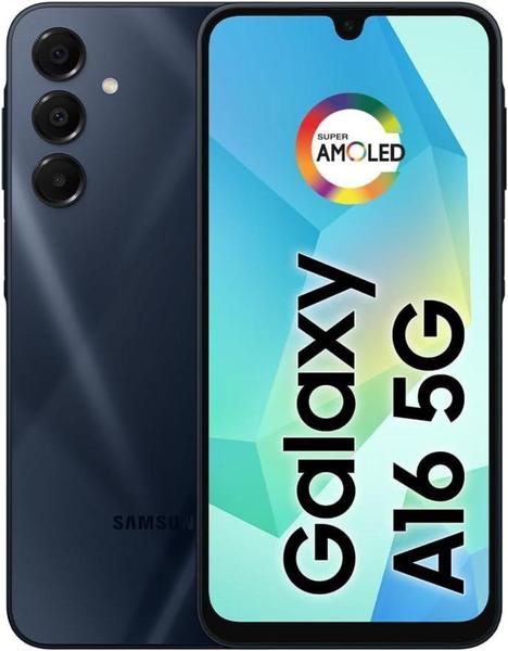 Smartphone Samsung Galaxy A16 5G 4/128GB - Preto, com conectividade moderna e câmera dupla - Sam sung
