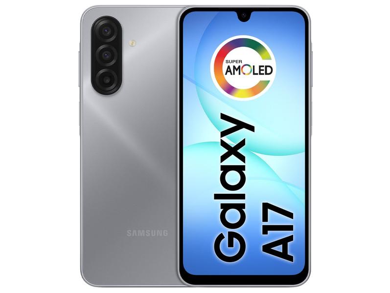 Smartphone Samsung Galaxy A17 128GB 4GB RAM Cinza 6,7" Câm. Tripla + Selfie 13MP Smartphone Samsung Galaxy A17 128GB 4GB RAM Cinza 6,7" Câm. Tripla + Selfie 13MP