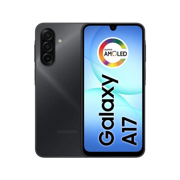 Smartphone Samsung Galaxy A17 com IA 256GB 8GB RAM Câmera de 50MP Tela de 6.7 NFC IP54