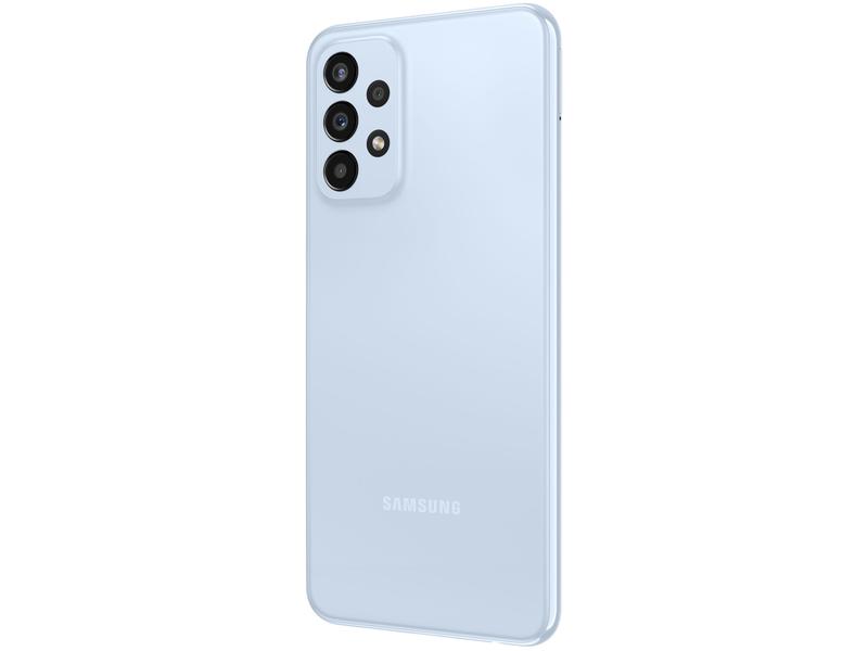 Imagem de Smartphone Samsung Galaxy A23 128GB Azul 5G Octa-Core 4GB RAM 6,6” Câm. Quádrupla + Selfie 8MP