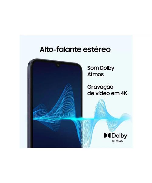 Imagem de Smartphone Samsung Galaxy A25 5G 256GB 6.5" TriplaCâm 50+5+2MP Marinho