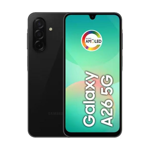 Smartphone Samsung Galaxy A26 5G Tela 6.7 256GB, 8GB RAM, Camera de 50MP Preto