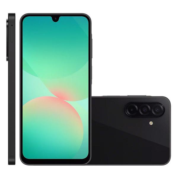 Smartphone Samsung Galaxy A26, Câmera Tripla, 256 GB, 5G, Preto - A266M