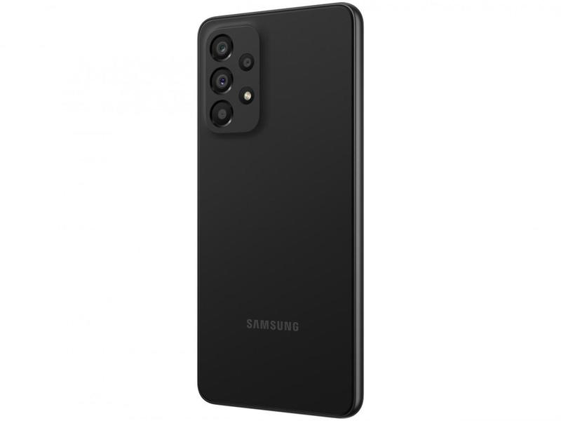 Imagem de Smartphone Samsung Galaxy A33 128GB Preto 5G - 6GB RAM 6,4” Câm. Quádrupla + Selfie 13MP