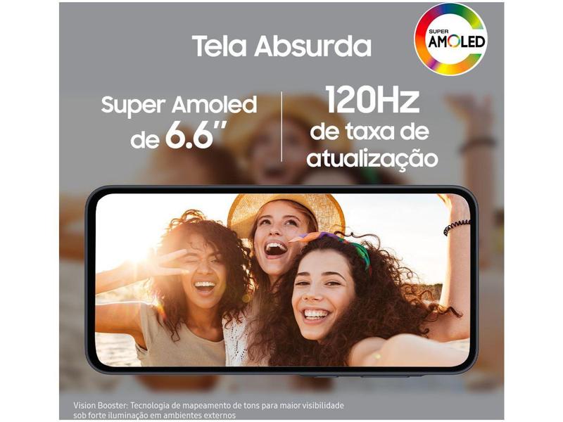 Imagem de Smartphone Samsung Galaxy A35 128GB Rosa 5G 6GB RAM 6,6" Câm. Tripla + Selfie 13MP Dual Chip