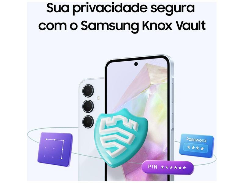 Imagem de Smartphone Samsung Galaxy A35 256GB Azul Escuro