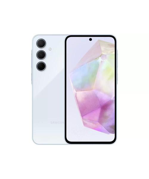 Smartphone Samsung Galaxy A35 5G 128GB 6.6" TriplaCâm 50+8+5MP Azul Imagem de Smartphone Samsung Galaxy A35 5G 128GB 6.6" TriplaCâm 50+8+5MP Azul