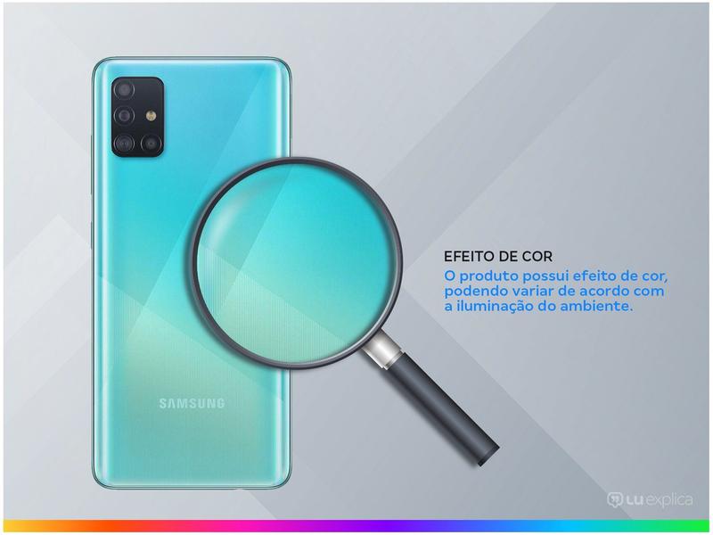 Smartphone Samsung Galaxy A51 128GB Azul 4G 4GB RAM 6,5”