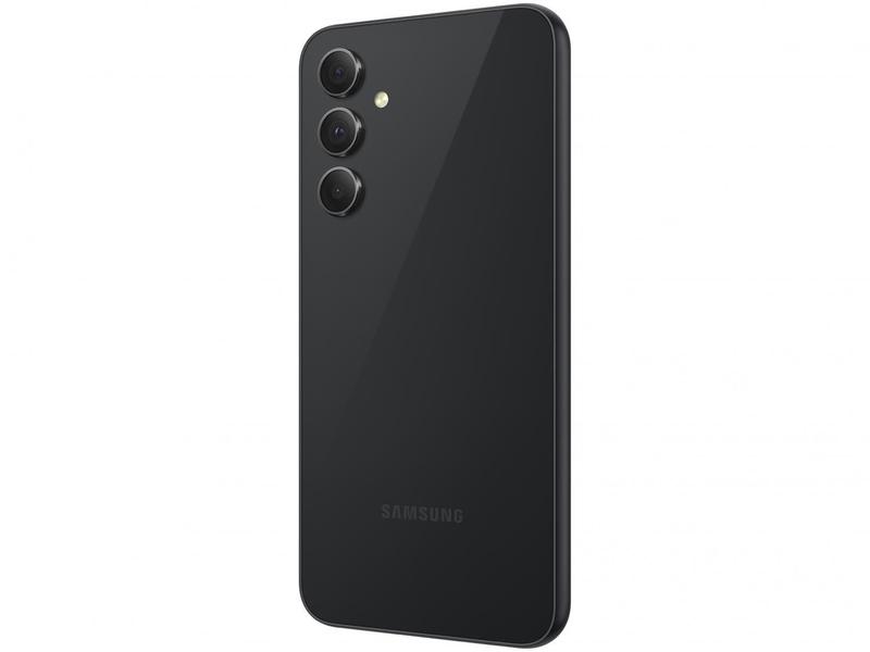 Imagem de Smartphone Samsung Galaxy A54 256GB Preto Lima 5G Octa-Core 8GB RAM 6,4" Câm. Tripla + Selfie 32MP Dual Chip