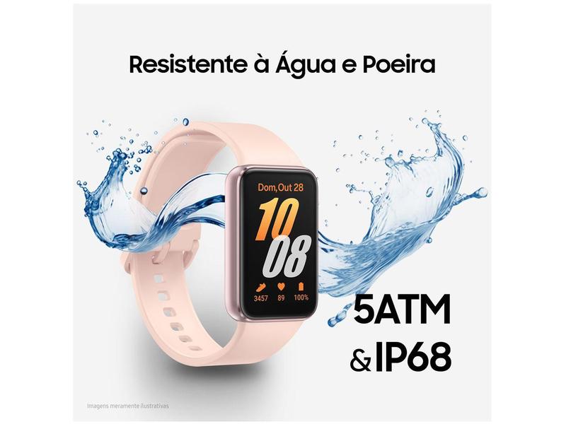 Smartphone Samsung Galaxy A55 256GB Azul Escuro - 5G 8GB RAM + Smartband Samsung Galaxy Fit3 Rosé Imagem de Smartphone Samsung Galaxy A55 256GB Azul Escuro