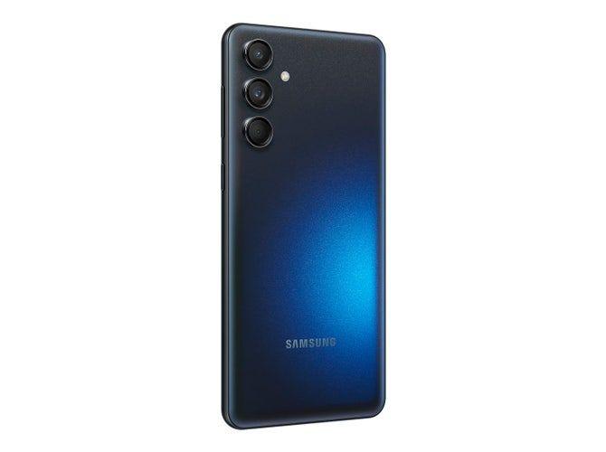 Imagem de Smartphone Samsung Galaxy M55 5G, Câmera Tripla Traseira 50MP, Tela Super AMOLED + de 6.7" 120Hz Vision Booster, 256 GB, 8GB de RAM - Azul Escuro