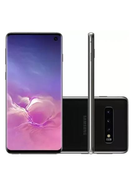Smartphone Samsung Galaxy S10+ 128 GB preto-prisma 8 GB RAM